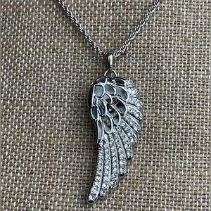 Origami Owl Angel Wing Shaped Locket Pendant (CHAIN & CHARMS NOT FOR SALE